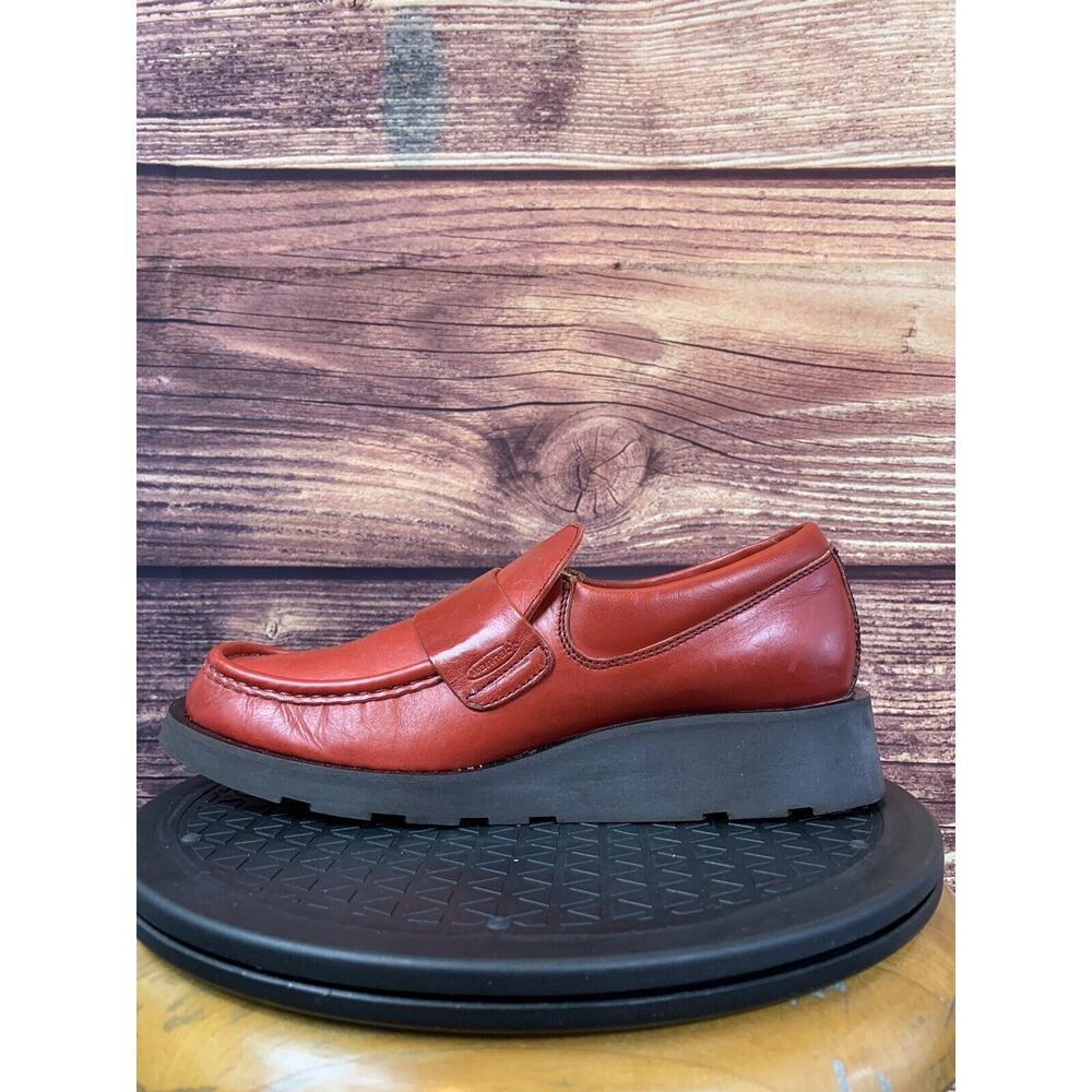 Patrick Cox Red Leather Loafers - Picture 5 of 10